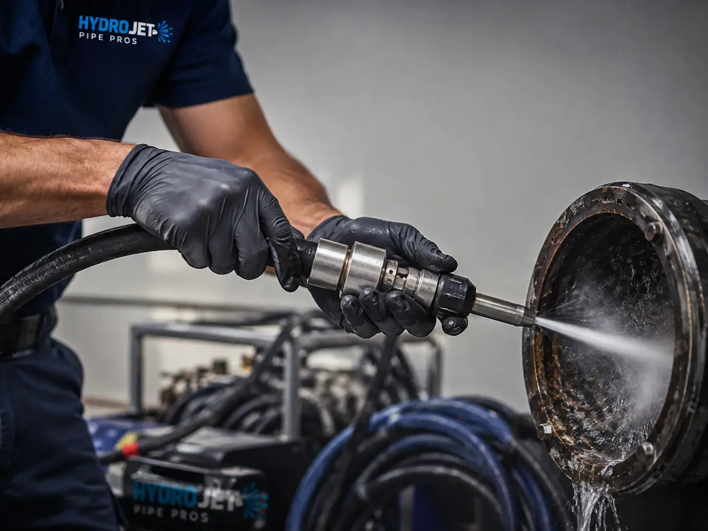 Hydro Jet Pipe Descaling in Sachse, TX